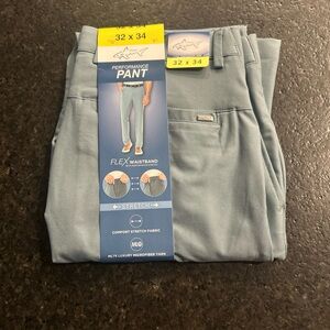 Greg Norman Collection Men’s Performance Pants - Dusty Blue